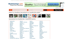 Desktop Screenshot of businessrays.com